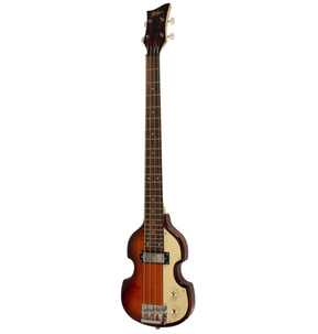 Hofner HCT Shorty Violin Electric Bass Guitar - Sunburst 