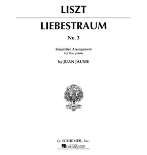 Lizst - Liebestraum No.3: Simplified Version for Piano