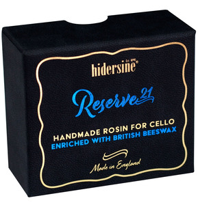 Hidersine Rerserve 21 Cello Rosin With British Beeswax - Dark