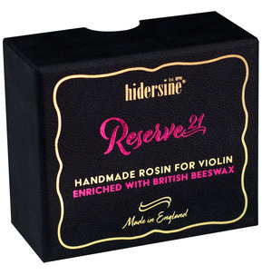 Hidersine Rerserve 21 Violin Rosin With British Beeswax - Light