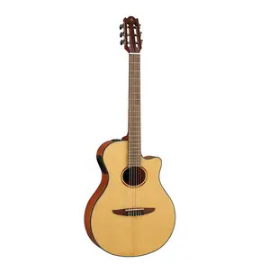 Yamaha NTX1 Solid Sitka Spruce Top Elctro Classical Guitar - Natural