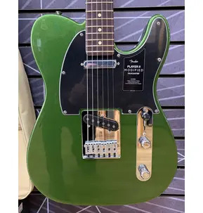 Fender Player II Modified Telecaster Electric Guitar Harvest Green Metallic B Stock