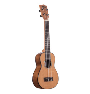 Solid Cedar Top Acacia Soprano Long-Neck