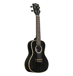 Kala All Solid Salt & Pepper Doghair Mahogany Ukulele with Bag