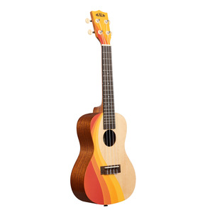 Kala Swell Surfboard Concert Ukulele w/ Bag