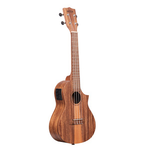 Kala Teak Tri-Top Ukulele with Cutaway & EQ