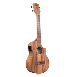 Kala Teak Tri-Top Ukulele with Cutaway & EQ