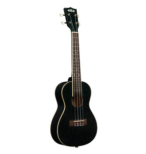 Galaxy Black Sparkle Concert Ukulele