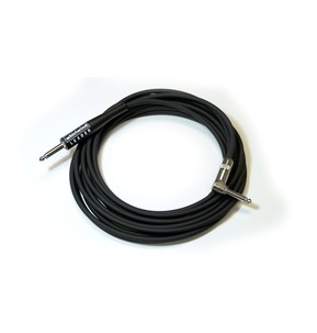 Whirlwind Leader Standard Series L10R Right Angle Cable, 10', Black