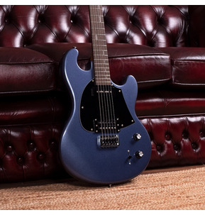 Shergold Masquerader Standard SM11 Solid Astral Blue Gloss Electric Guitar