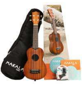 Kala Makala MK-S Soprano Mahogany Ukulele - Pack