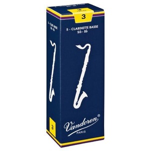 Vandoren Bass Clarinet Reeds - Box of 5