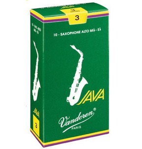 Vandoren Java Alto Saxophone Reed Box 10