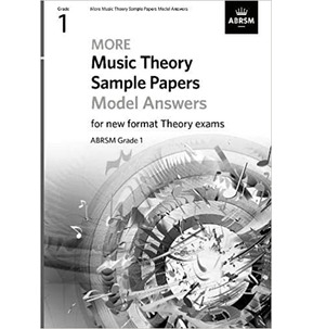 ABRSM Music Theory Sample Papers Model Answers - Grade 1 (2020)