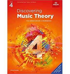 ABRSM: Discovering Music Theory Workbook Grade 4 - 2020+