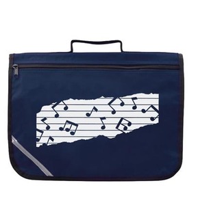 Mapac Music Bag with Shoulder Strap - Navy Blue
