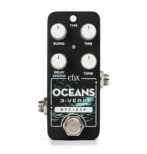 Electro Harmonix Pico Oceans 3-Verb Multi Function Reverb Effects Pedal