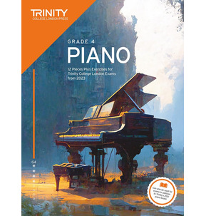 Trinity Piano Exam Pieces and Exercises from 2023 - Grade 4