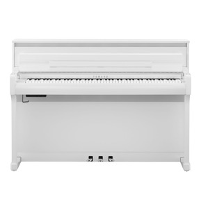 Yamaha CLP885 Digital Piano in Polished White - Free Delivery - Five Year Warranty