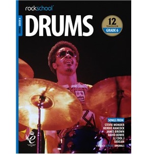 Rockschool: Drums Grade 6 2018+ (Book/Audio)