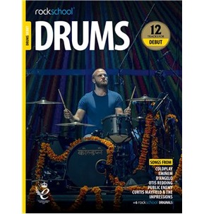 Rockschool: Drums Debut 2018+ (Book/Audio)