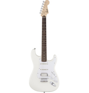 Fender Squier Bullet Stratocaster HT HSS Arctic White Electric Guitar