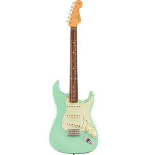 Fender Vintera '60s Stratocaster Surf Green Electric Guitar & Case 