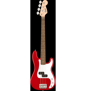 Fender Squier Mini Precision Bass Dakota Red Short-Scale Electric Bass Guitar