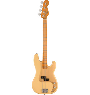 Fender Squier 40th Anniversary Vintage Edition Precision Satin Vintage Blonde Electric Bass Guitar