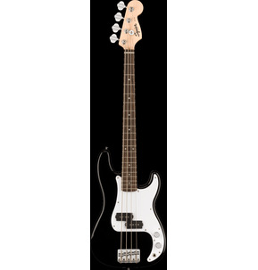 Fender Squier Mini Precision Bass Black Short-Scale Electric Bass Guitar