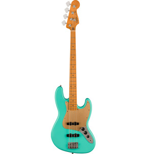 Fender Squier 40th Anniversary Vintage Edition Jazz Bass Satin Seafoam Green Electric Bass Guitar 