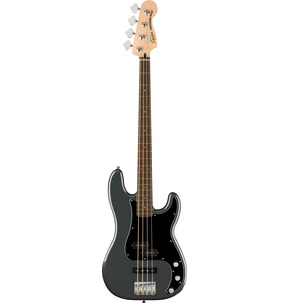 Fender Squier Affinity Series Precision Bass PJ Charcoal Frost Metallic Electric Bass Guitar 