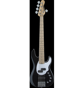 Jackson X Series Signature David Ellefson Concert CBXM V Gloss Black 5-String Electric Bass Guitar - Sale