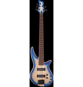 Jackson Pro Series Spectra SBA V Blue Burst 5-String Electric Bass Guitar