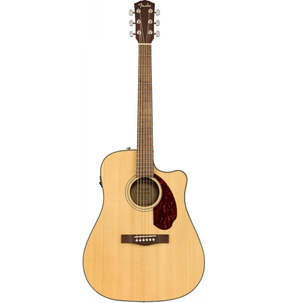 Fender Classic Design CD-140SCE Dreadnought Natural Electro Acoustic Guitar & Case