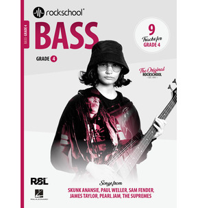 Rockschool: Bass Grade 4 2024+ (Book/Audio)