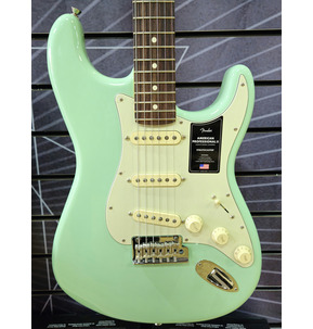 Fender Limited Edition American Professional II Matching Headcap Lectric Guitar Surf Green