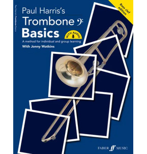 Trombone Basics: Bass Clef Edition - Book with Audio Download