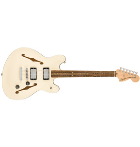 Fender Squier Affinity Series Starcaster Deluxe Electric Guitar, Olympic White