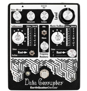 Earthquaker Devices Data Corrupter Modulated Monophonic Harmonizing PLL Pedal