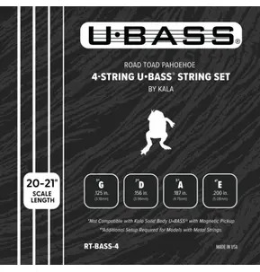 Kala Retail Ukulele U-Bass 4 Strings