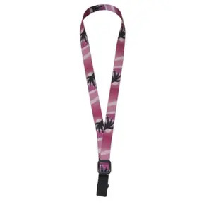 Leathergraft Webbing Adjustable Ukulele Strap, Pink - Made In England