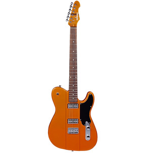 Shergold Telstar Standard ST14 Electric Guitar in Solid Metallic Orange