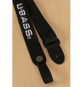 Kala Eco Ukulele Strap - Black - UBASS