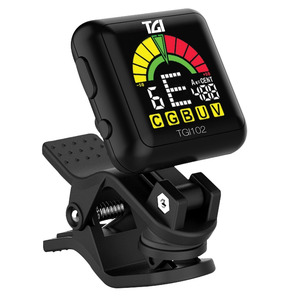 TGI Chromatic Clip On Guitar, Bass, Ukulele And Violin Rechargeable Tuner