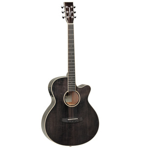 Tanglewood Winterleaf TW4 E BS Super Folk Black Shadow Electro Acoustic Guitar