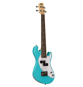 Solid Body 4-String Surf Blue Fretted U-BASS