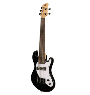 Kala Solid Body 5-String Black Fretless U-BASS