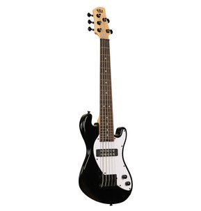 Solid Body 5-String Black Fretted U-BASS
