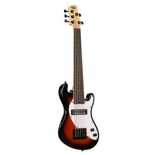 Solid Body 5-String Tobacco Burst Fretless U-BASS